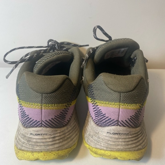 Women’s Merrell Moab Flight Green Trail Running Shoes Sneakers Size 9 J066818 - Picture 6 of 9